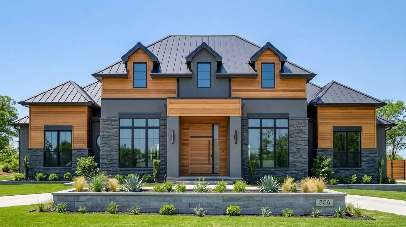 Contemporary Facade Facade design — facade photo by GenRoom AI