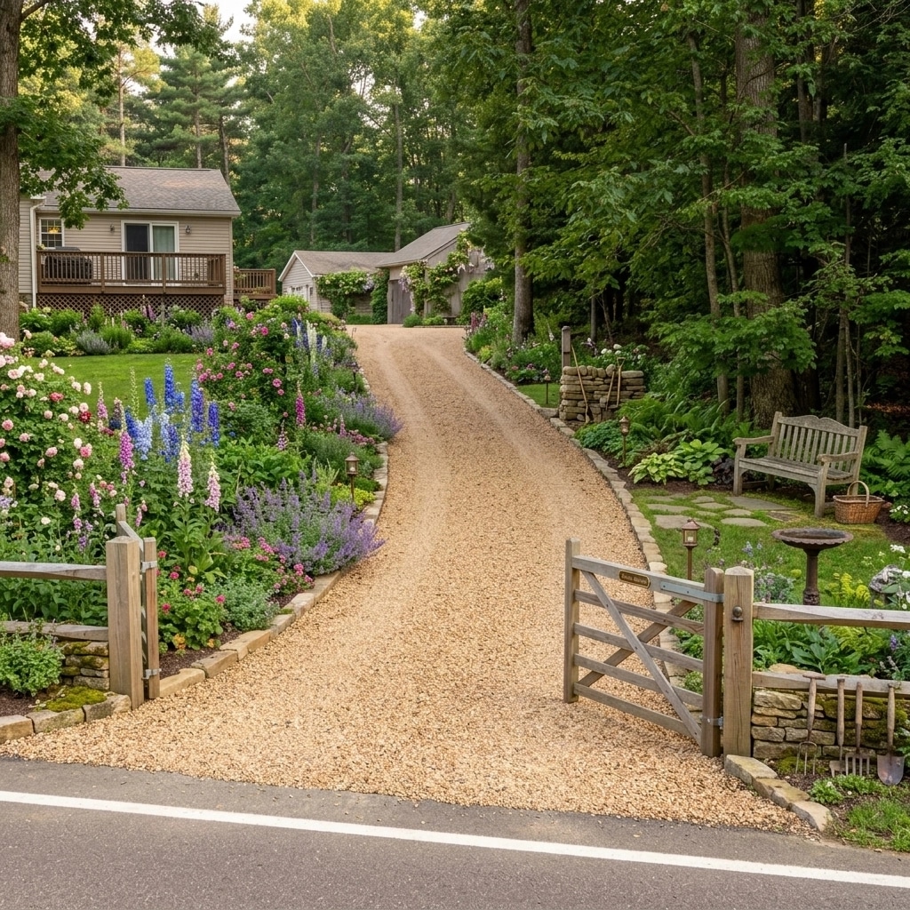 English Cottage Garden Yard design — yard photo by GenRoom AI