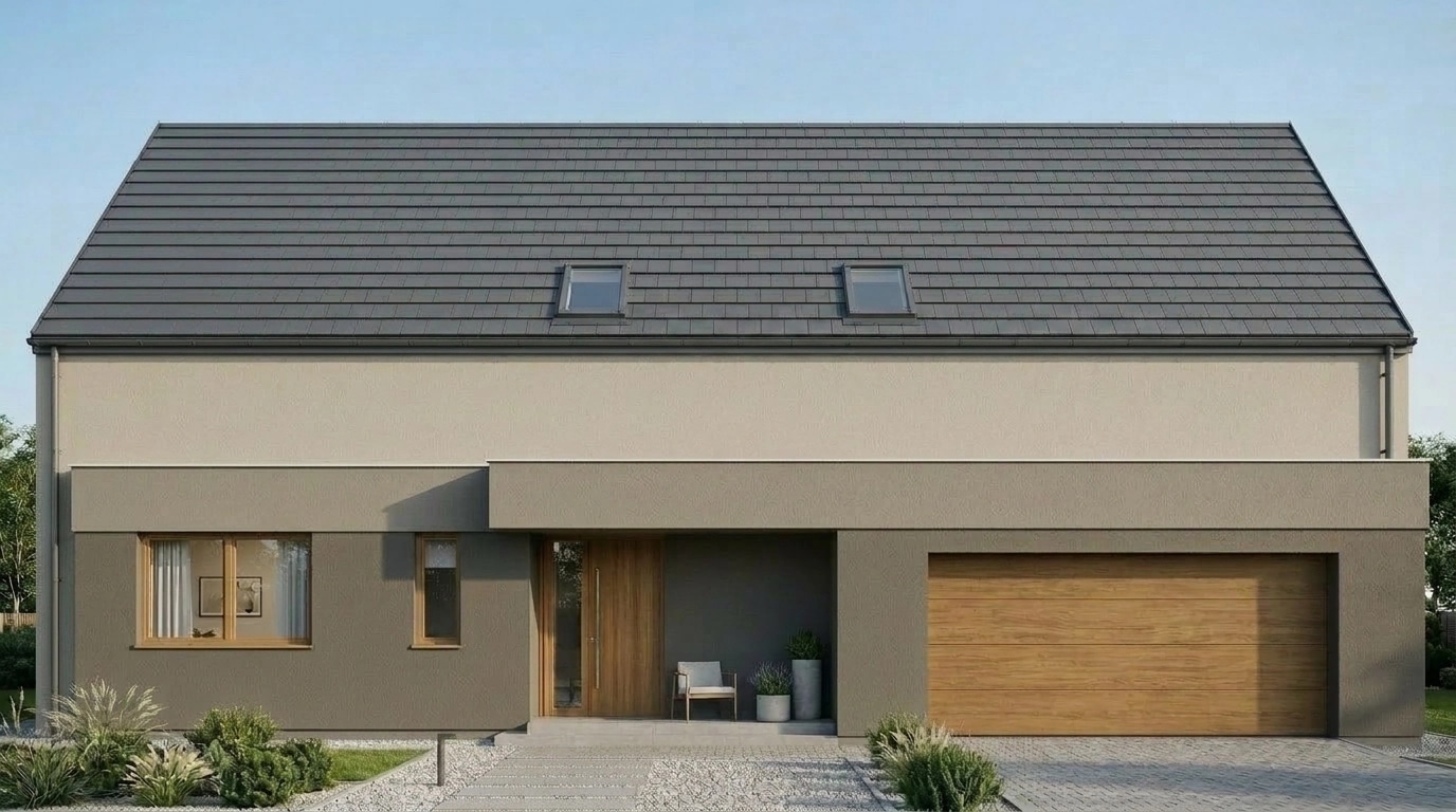 Scandinavian Facade Facade design — facade photo by GenRoom AI