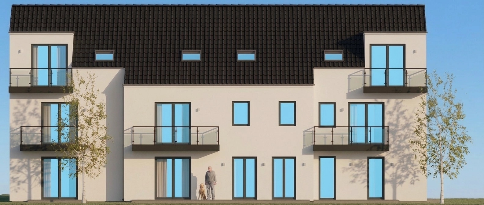 Contemporary Facade Facade design — facade photo by GenRoom AI