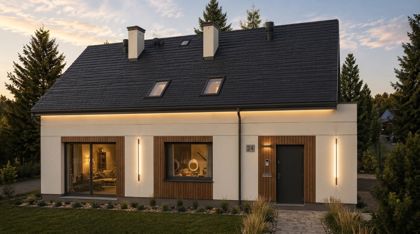 Contemporary Facade Facade design — facade photo by GenRoom AI