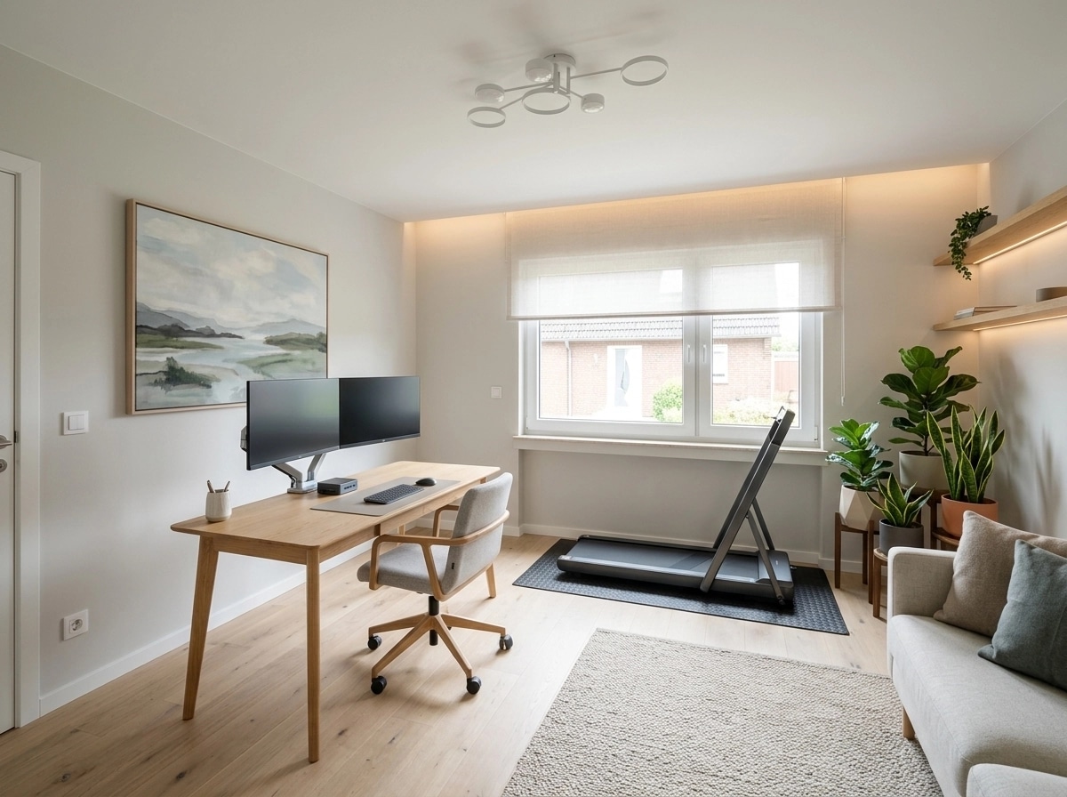 Scandinavian Office design — interior photo by GenRoom AI