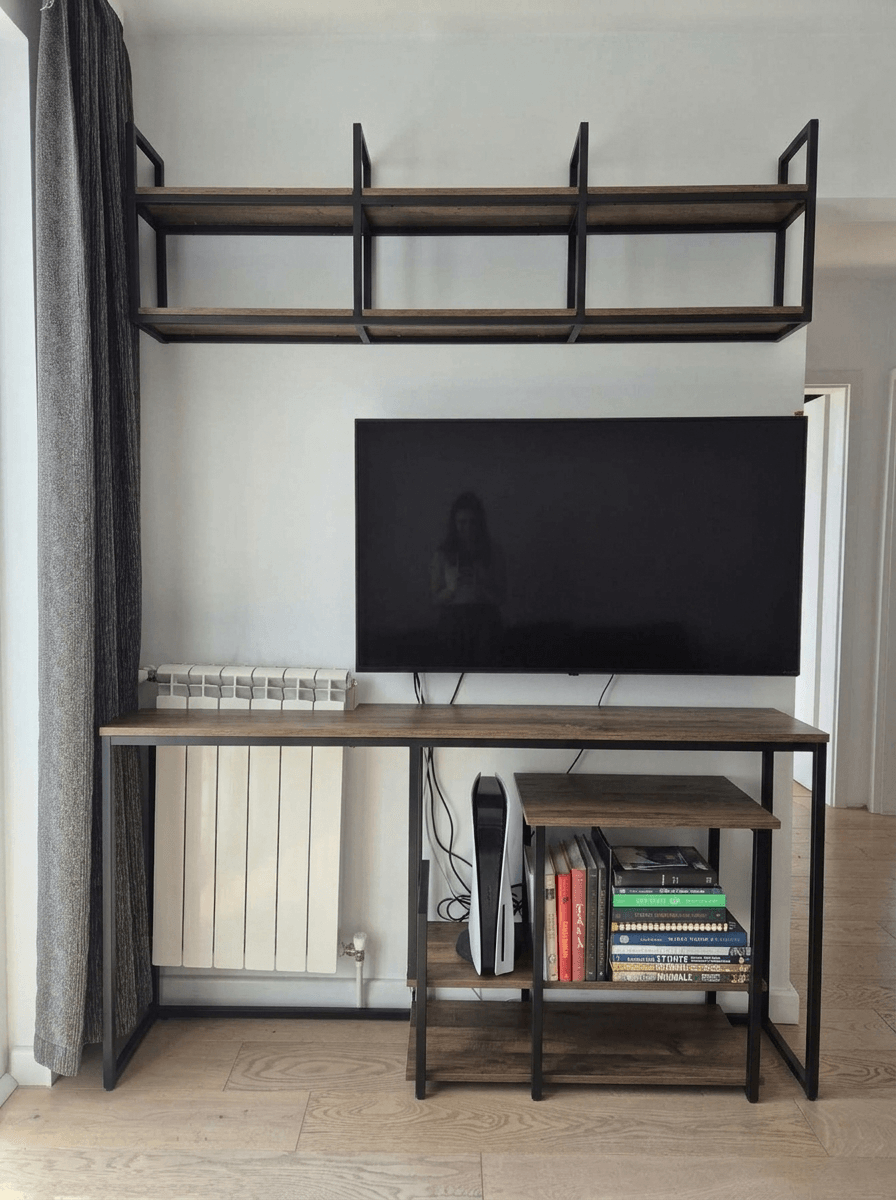 Interior design in Loft / Industrial style — Living Room by GenRoom AI