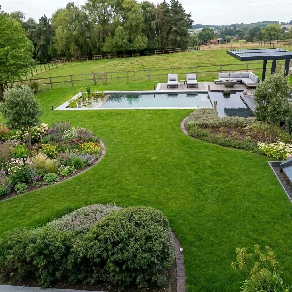 Contemporary Yard Yard design — yard photo by GenRoom AI