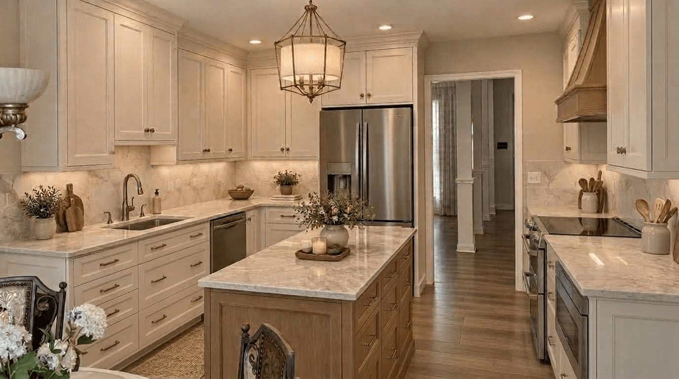 Interior design in Classic style — Kitchen by GenRoom AI