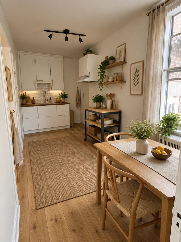 Interior design in Scandinavian style — Kitchen by GenRoom AI