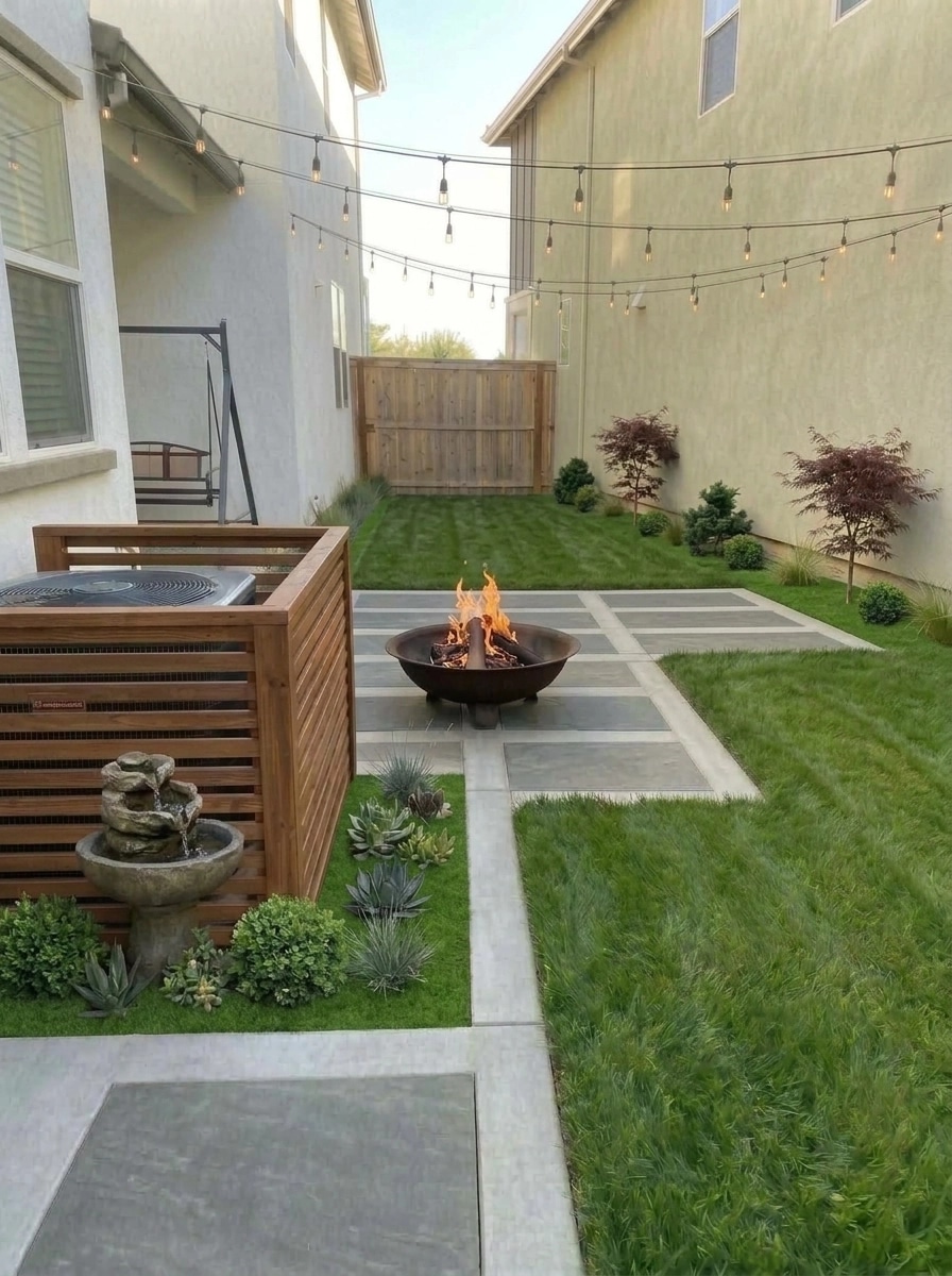 Yard design in no_style style — photo by GenRoom AI