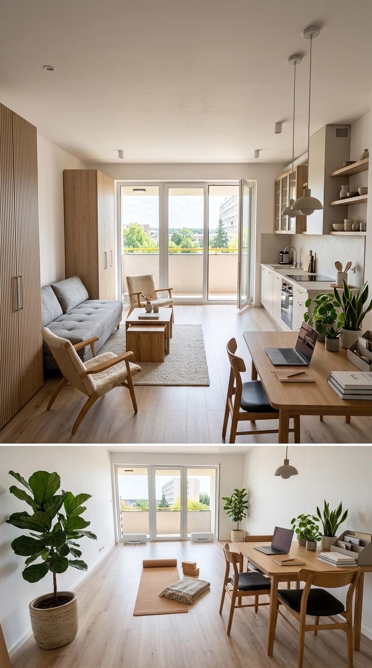 Scandinavian Living Room design — interior photo by GenRoom AI