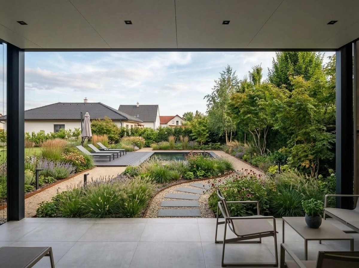 Contemporary Yard Yard design — yard photo by GenRoom AI