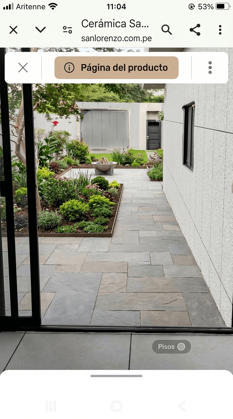 Yard design in no_style style — photo by GenRoom AI