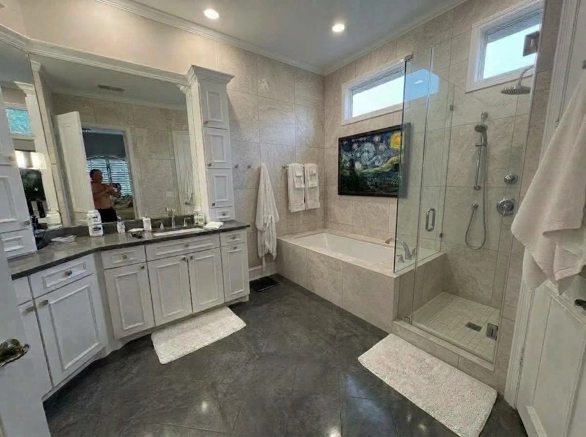 Bathroom interior in no_style style — photo by GenRoom AI