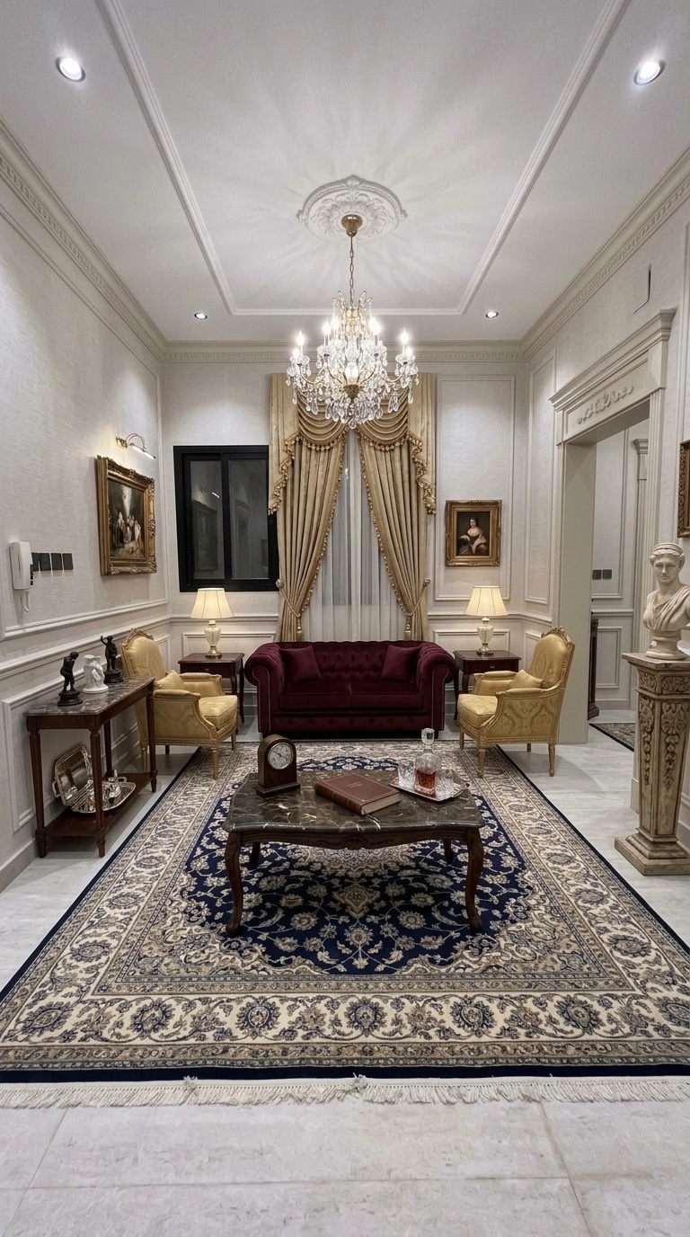 Interior design in Classic style — Living Room by GenRoom AI