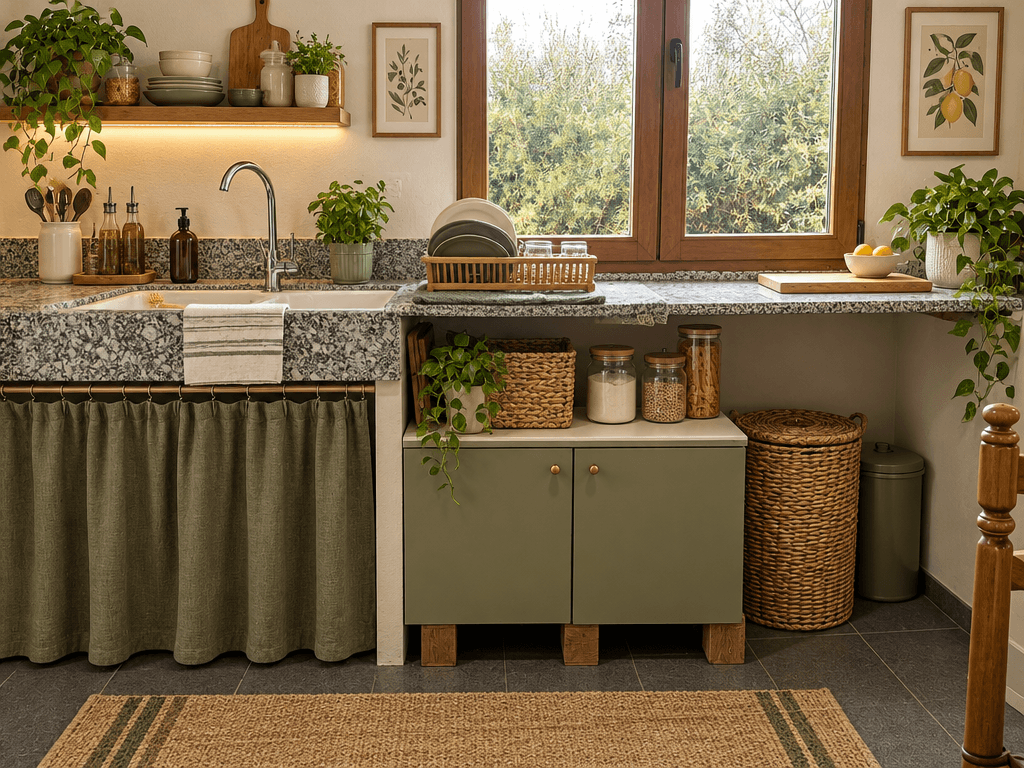 Kitchen interior in no_style style — photo by GenRoom AI