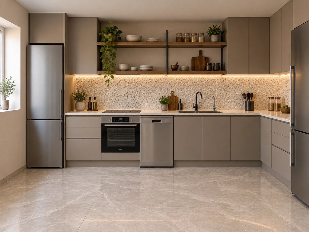 Interior design in Islamic Geometric style — Kitchen by GenRoom AI