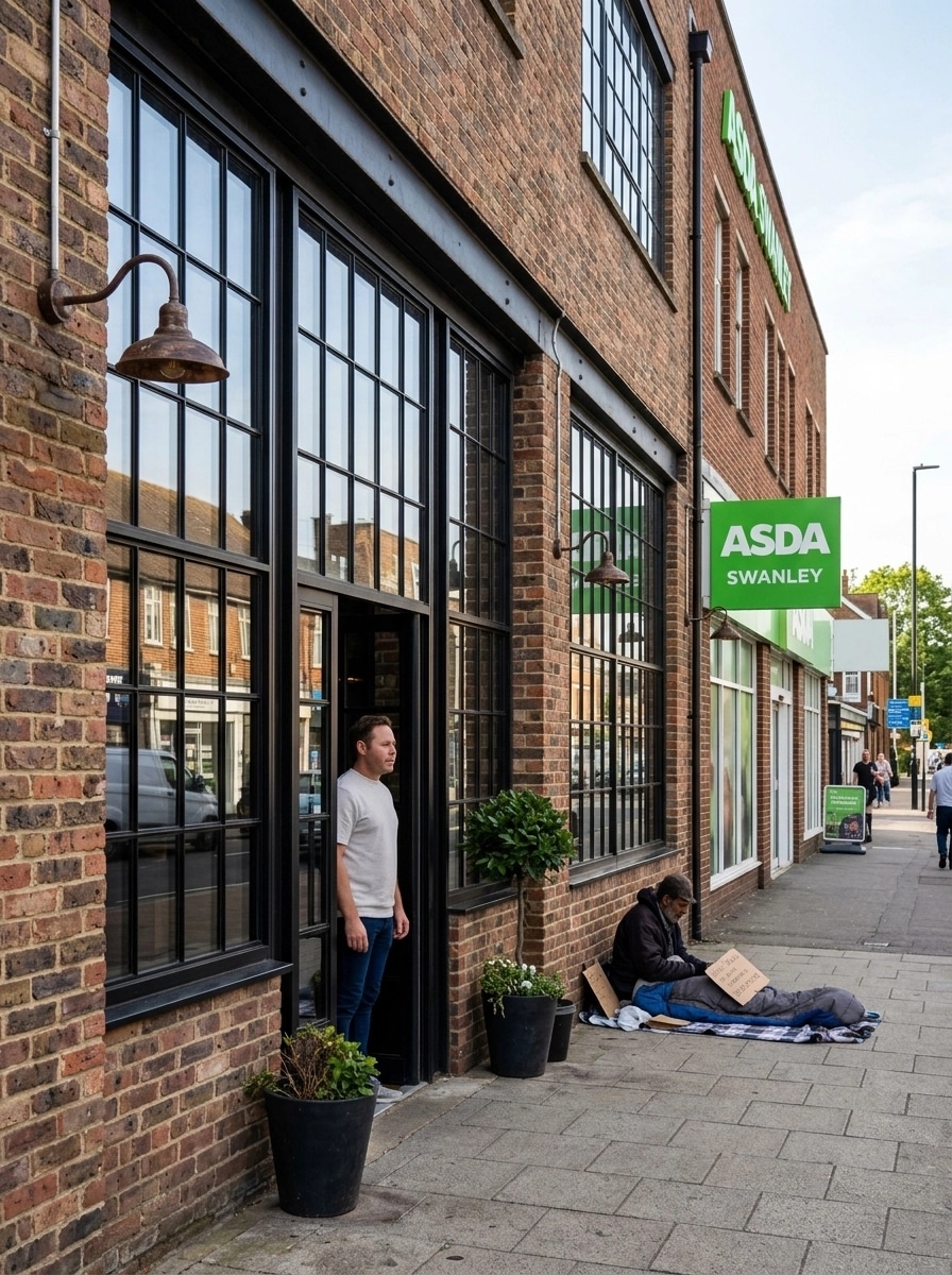 Facade design in Loft Facade style — Facade by GenRoom AI