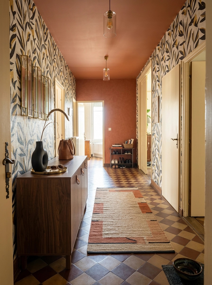 Contemporary Hallway design — interior photo by GenRoom AI