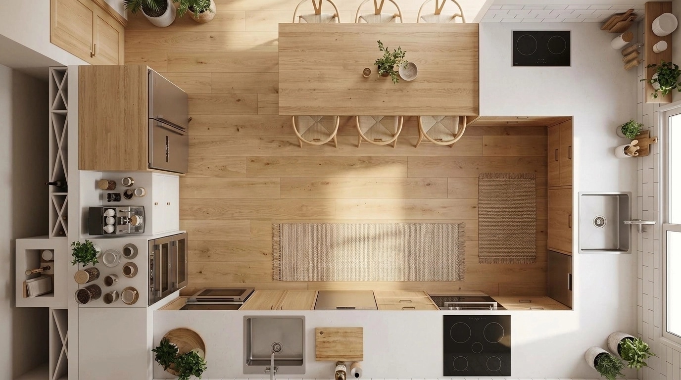 Scandinavian Living Room design — interior photo by GenRoom AI