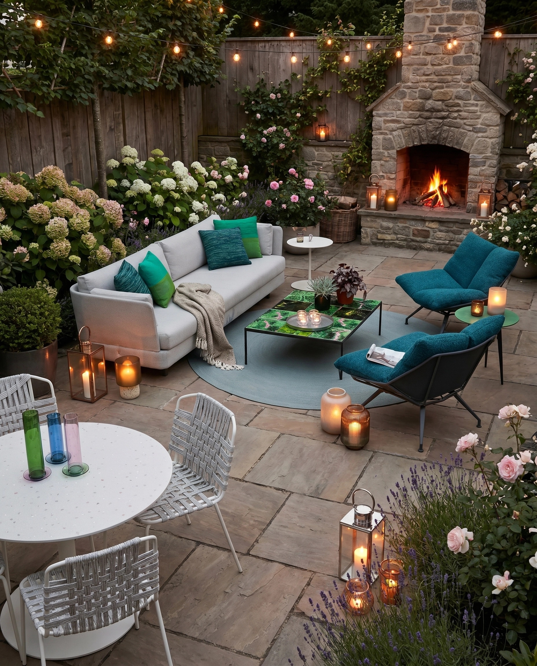 Country Rustic Garden Yard design — yard photo by GenRoom AI