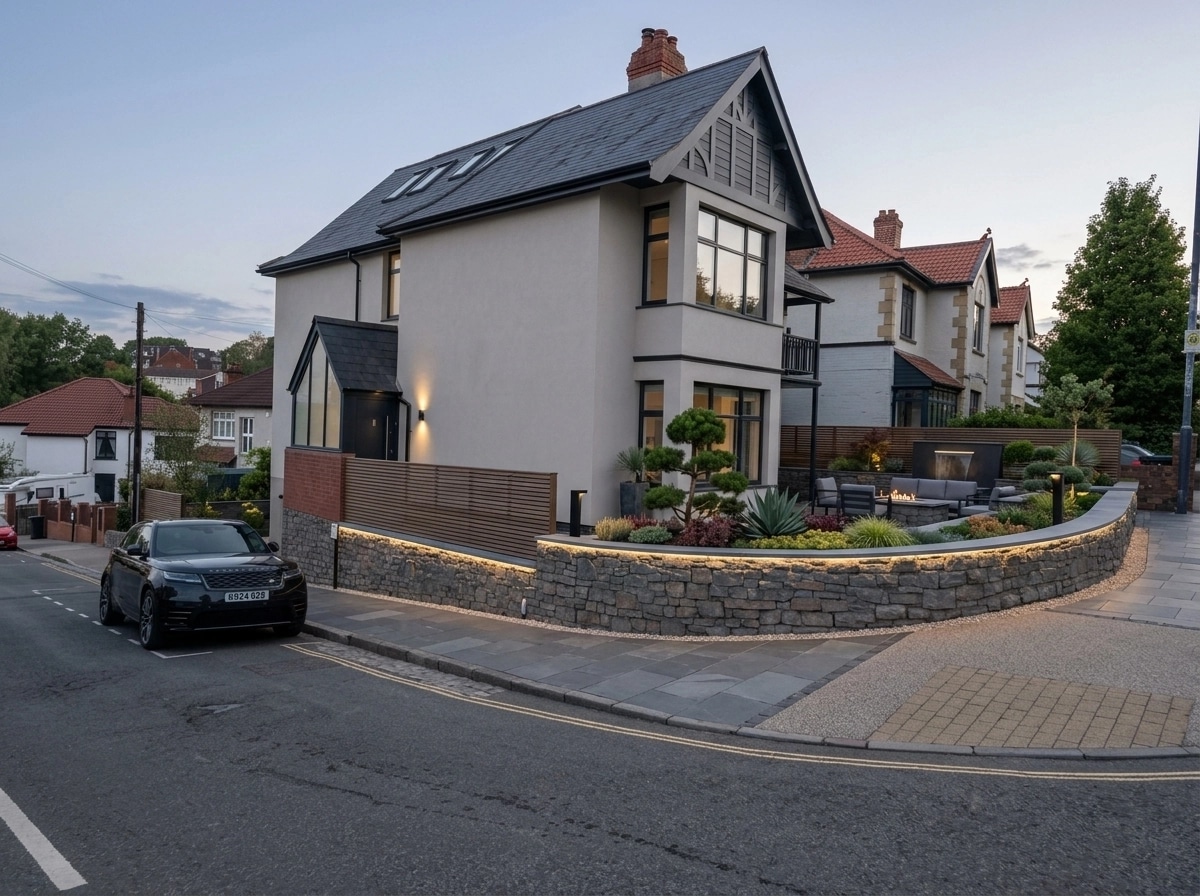 Contemporary Yard Yard design — yard photo by GenRoom AI