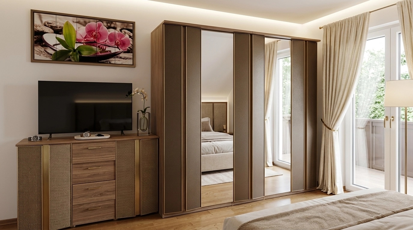 Contemporary Bedroom design — interior photo by GenRoom AI