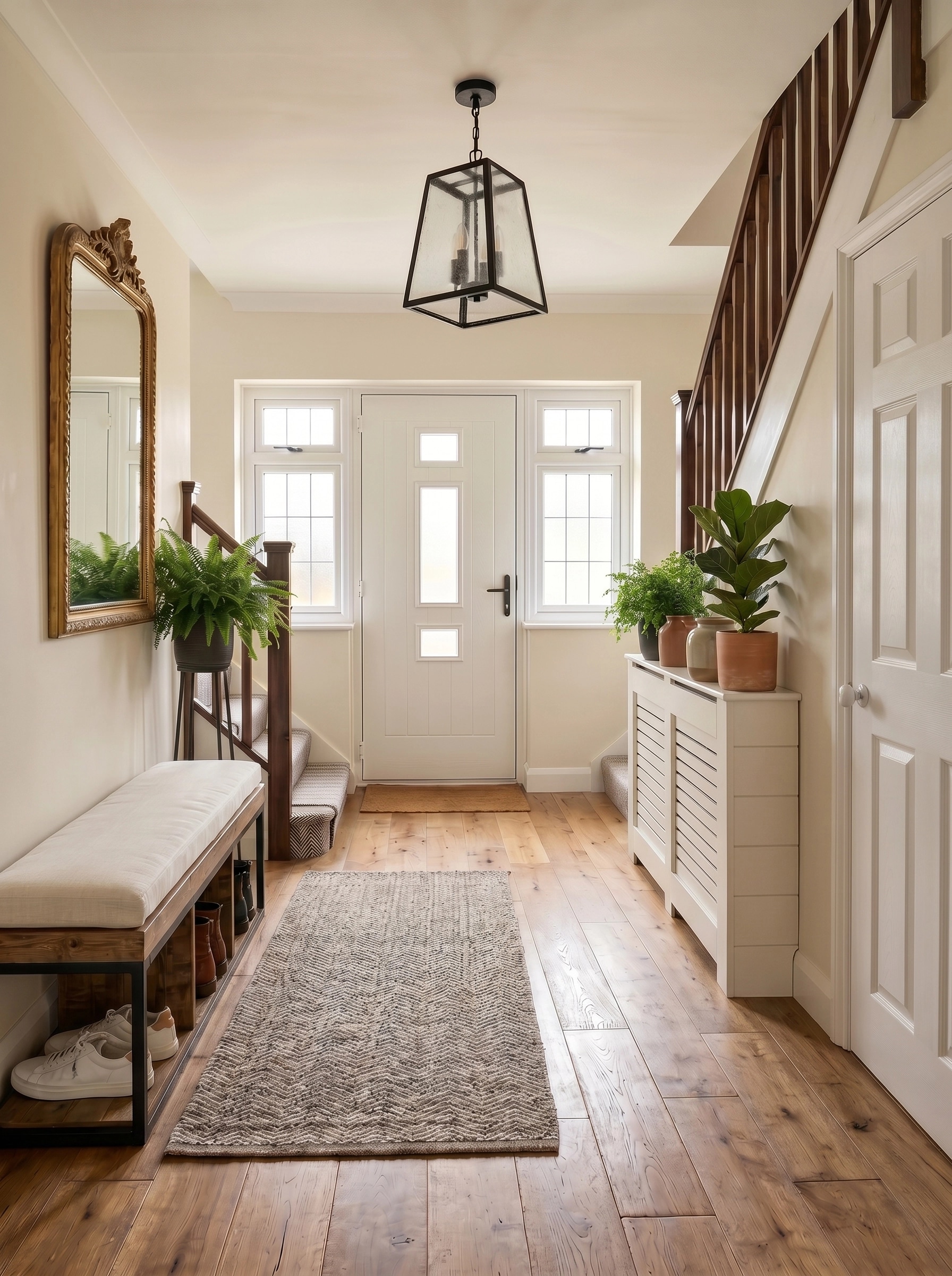 Transitional Antre design — interior photo by GenRoom AI