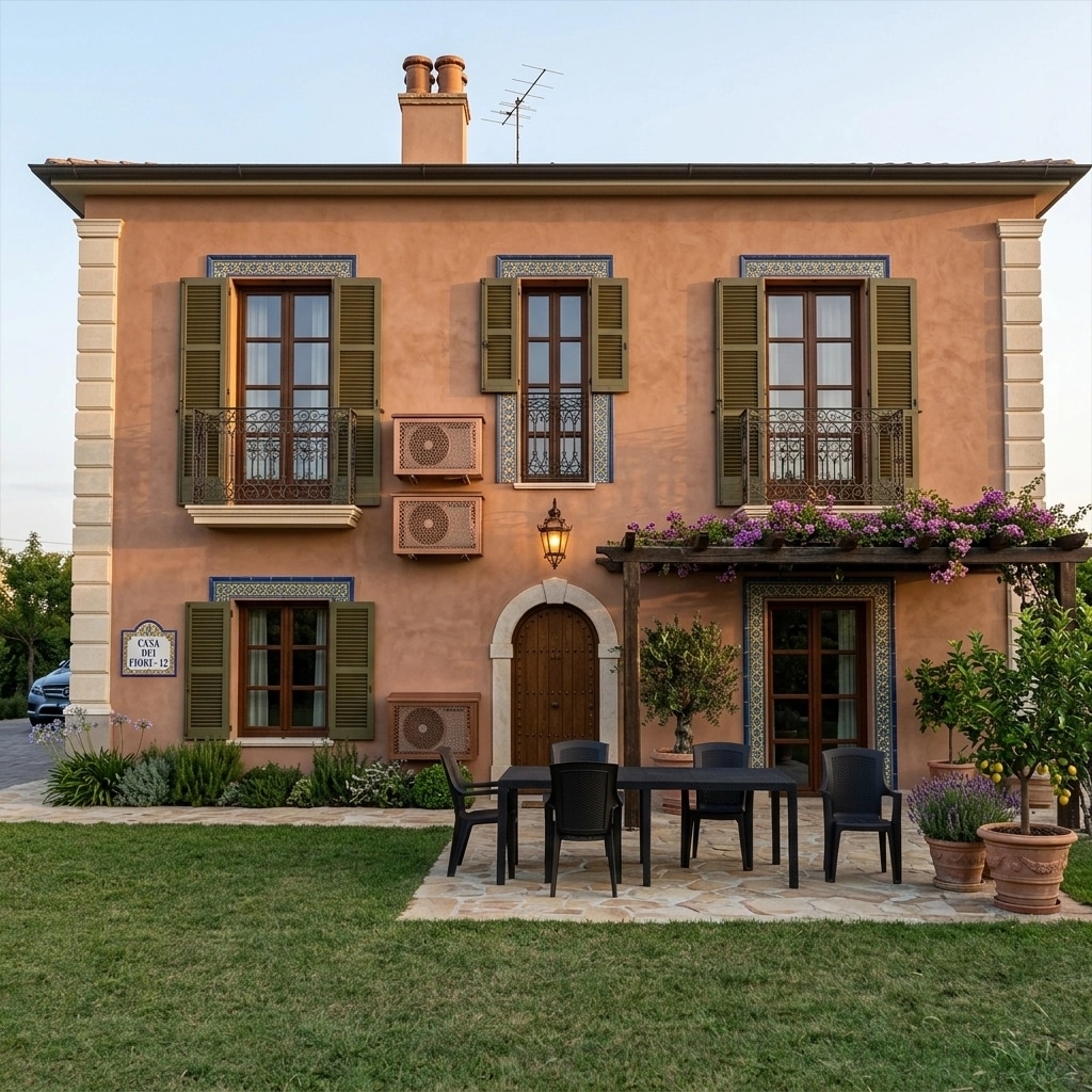 Facade design in Mediterranean Facade style — Facade by GenRoom AI