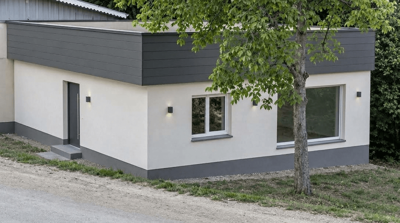Facade design in Minimalist Facade style — Facade by GenRoom AI