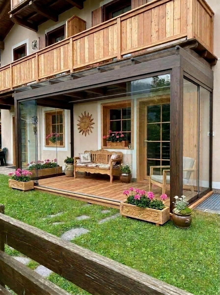 Facade design in Chalet Facade style — photo by GenRoom AI