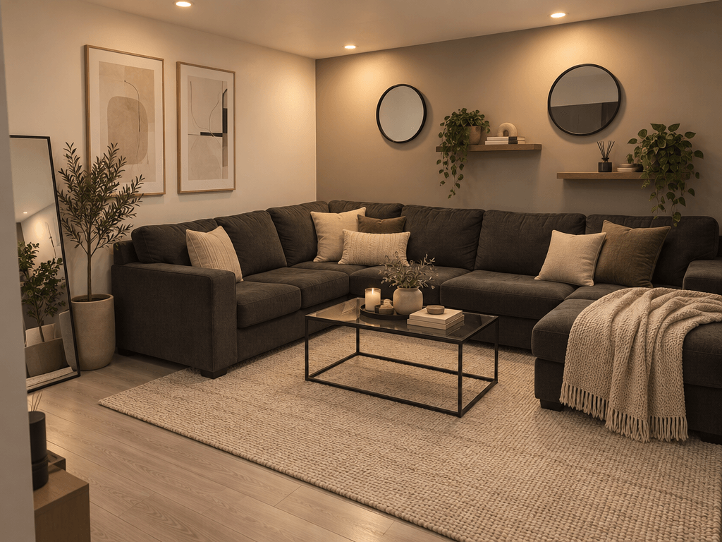 Interior design in Minimalism style — Living Room by GenRoom AI