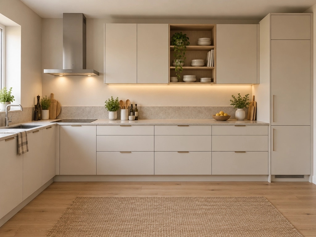 Interior design in Scandinavian style — Kitchen by GenRoom AI