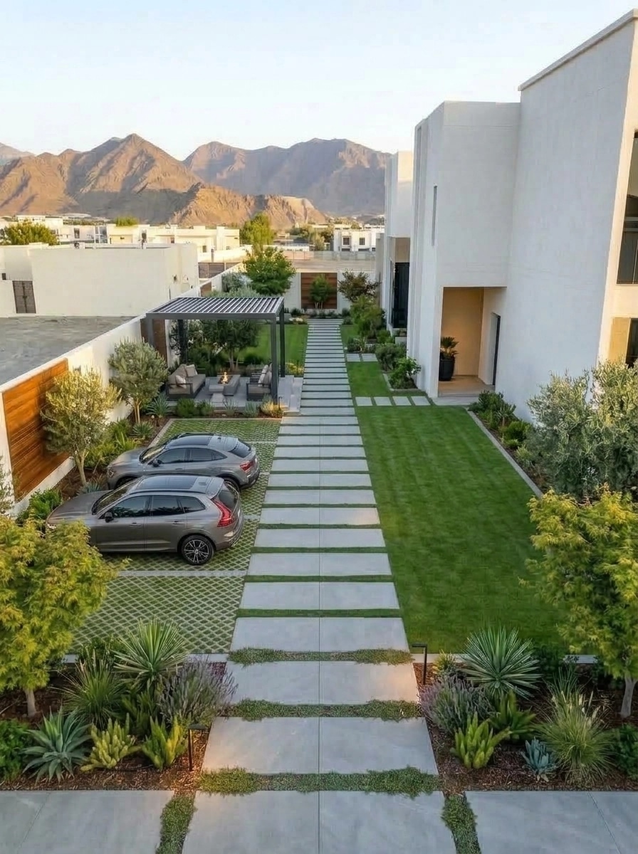 Contemporary Yard Yard design — yard photo by GenRoom AI