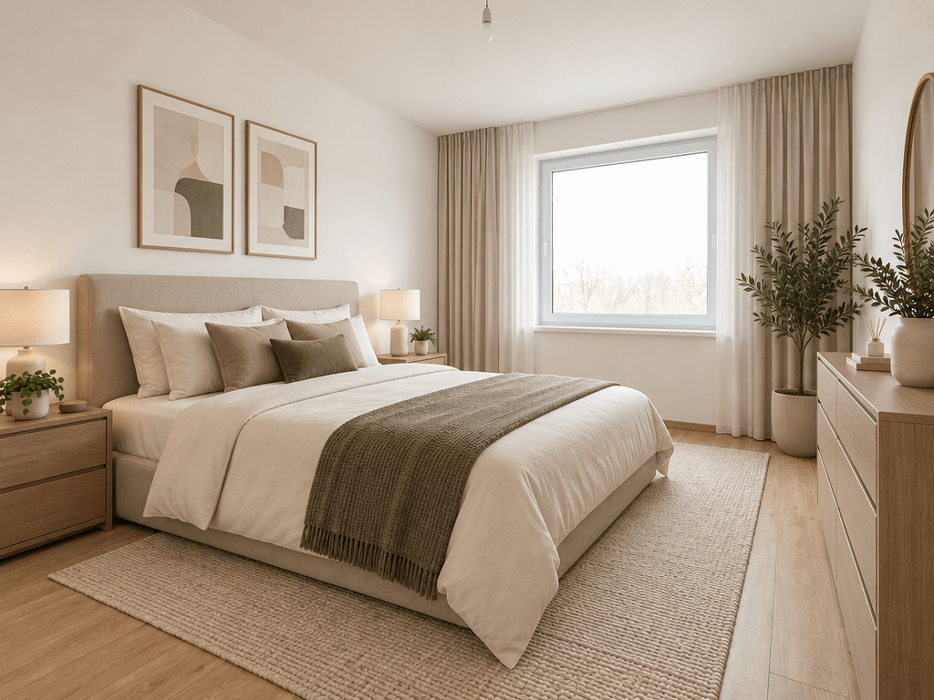 Minimalism Yatak Odası design — interior photo by GenRoom AI
