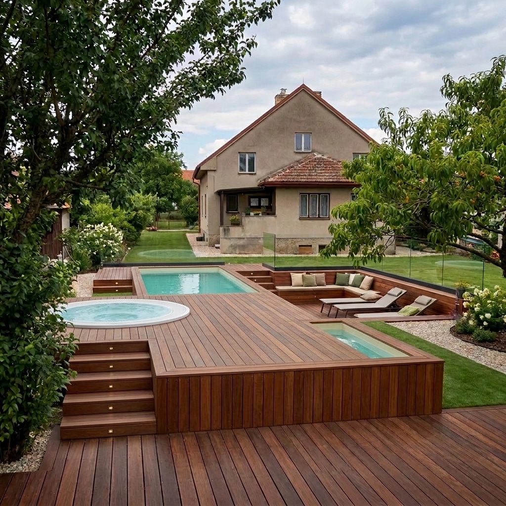 Yard design in no_style style — photo by GenRoom AI