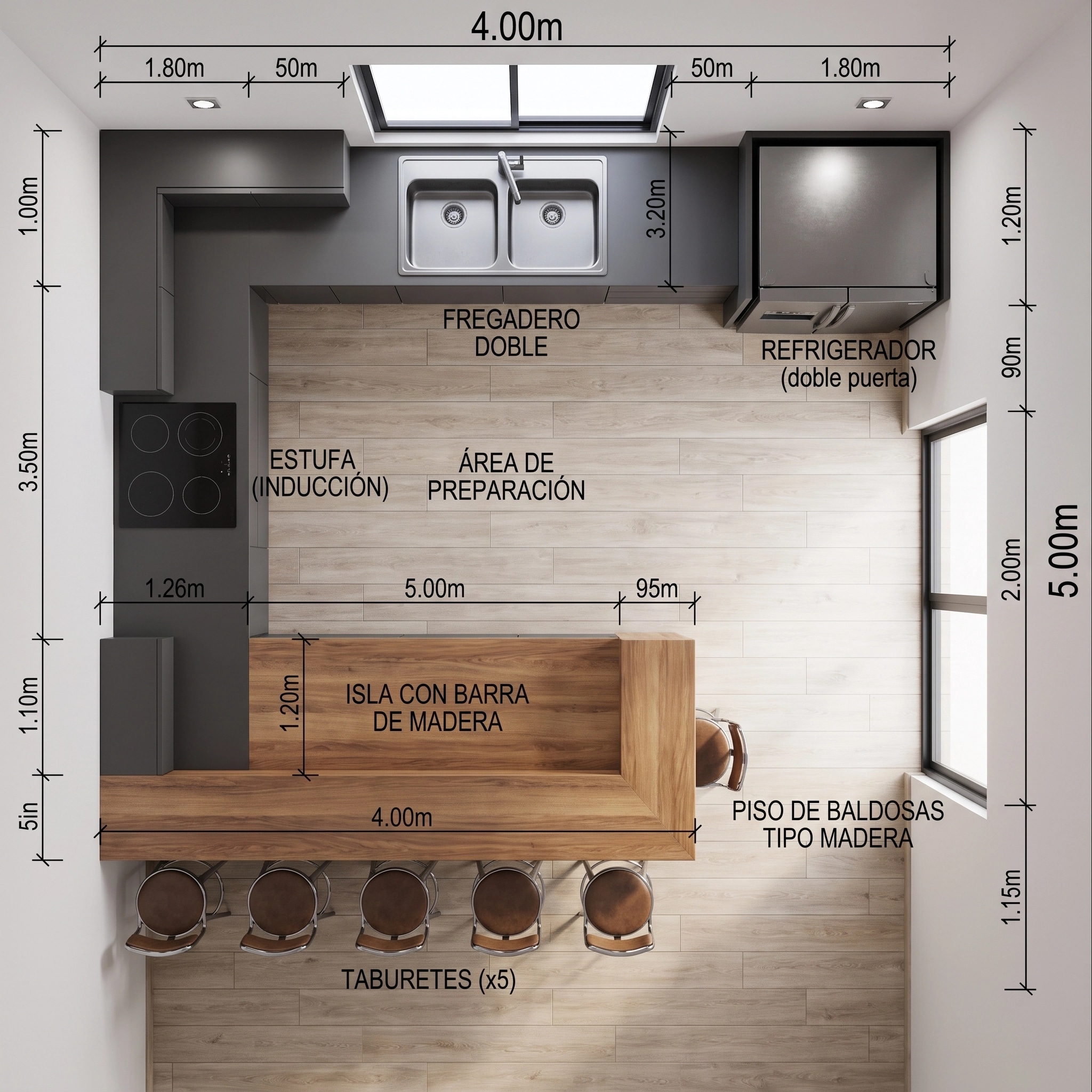 Interior design in Contemporary style — Living Room by GenRoom AI