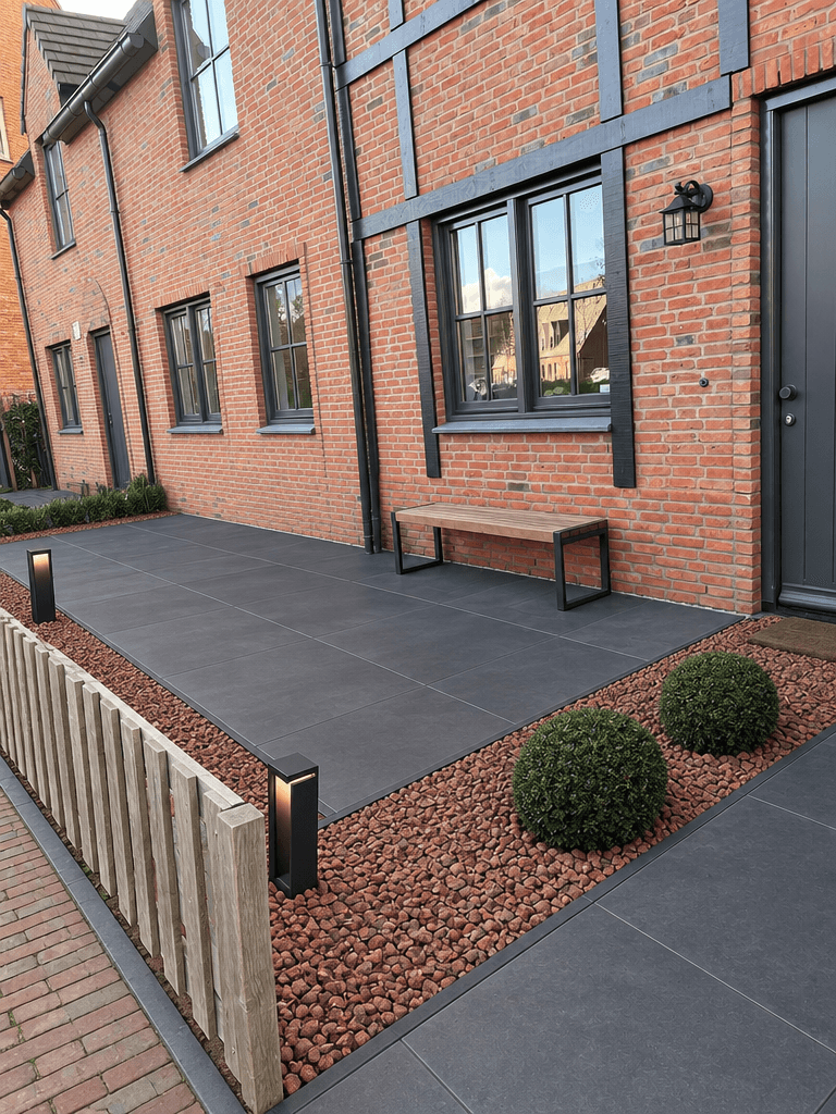 Yard design in no_style style — photo by GenRoom AI