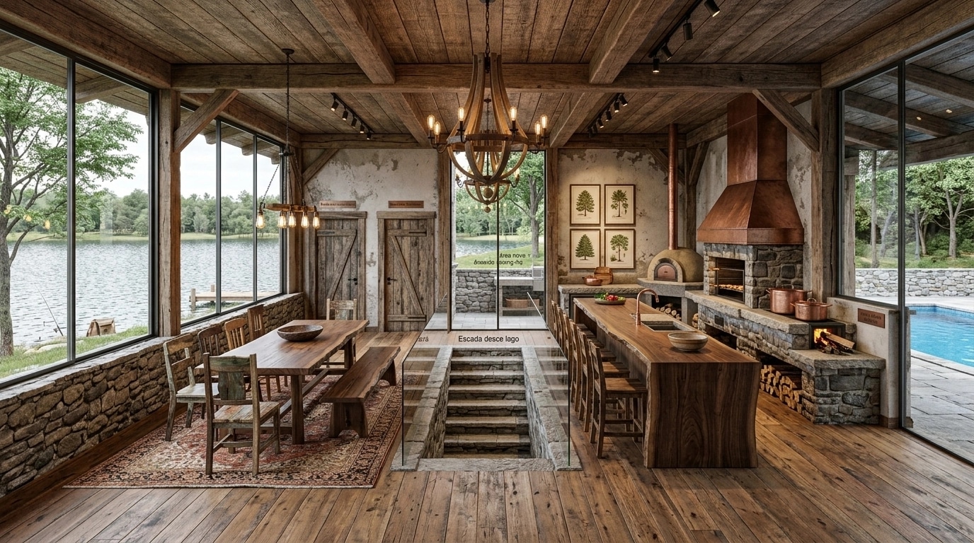 Interior design in Rustic style — other by GenRoom AI