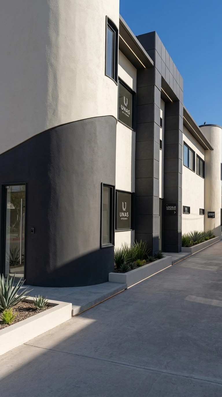 Minimalist Facade Facade design — facade photo by GenRoom AI
