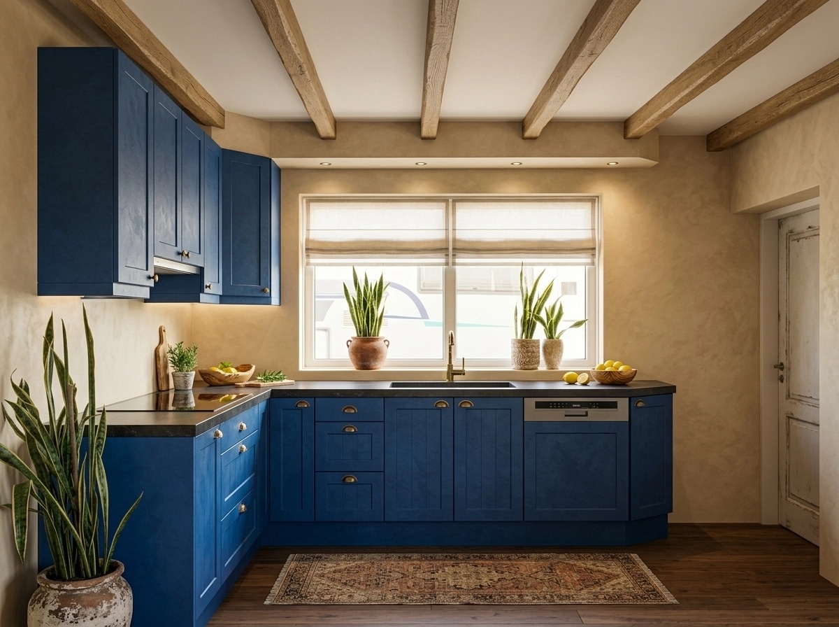 Mediterranean Kitchen design — interior photo by GenRoom AI