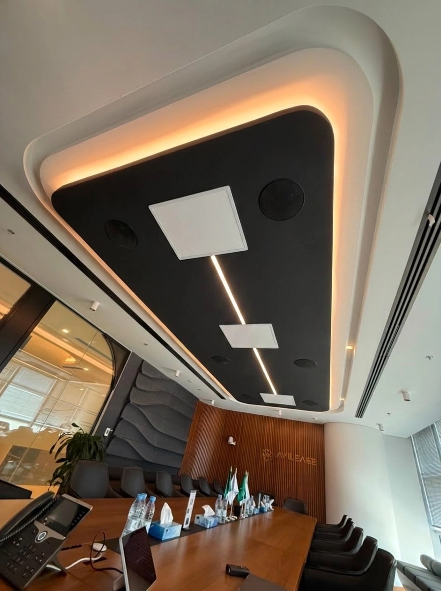 Interior design in Minimalism style — meeting_room by GenRoom AI