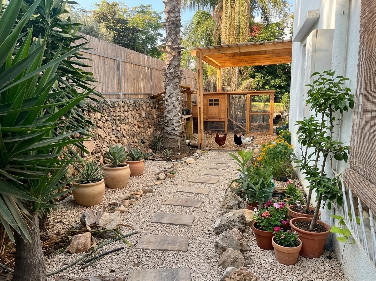 Yard design in no_style style — photo by GenRoom AI