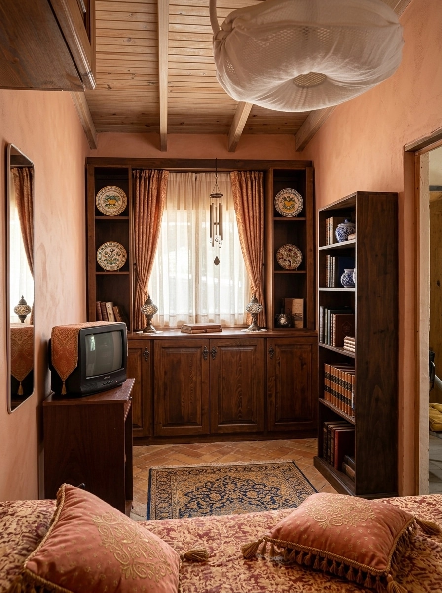 Interior design in Mediterranean style — Bedroom by GenRoom AI