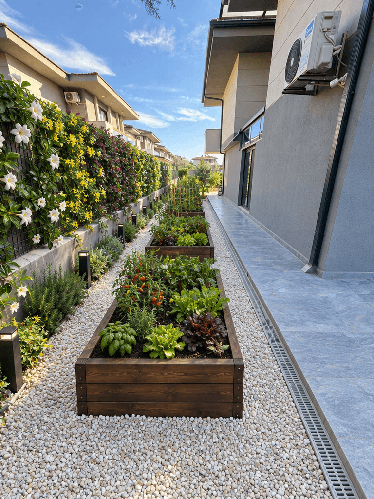 Yard design in no_style style — photo by GenRoom AI