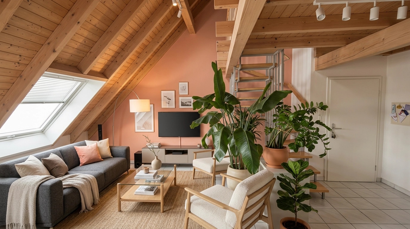 Scandinavian Living Room design — interior photo by GenRoom AI