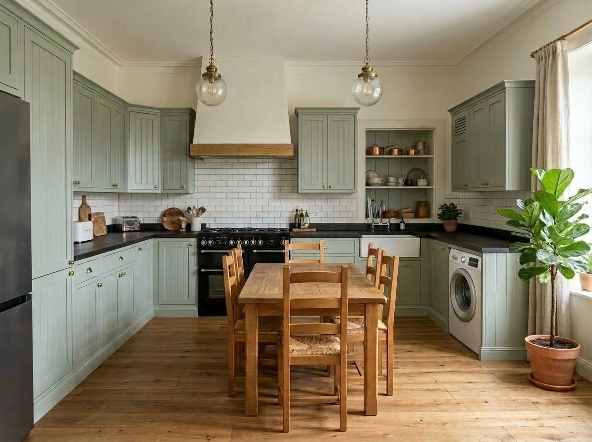 Modern Farmhouse Kitchen design — interior photo by GenRoom AI