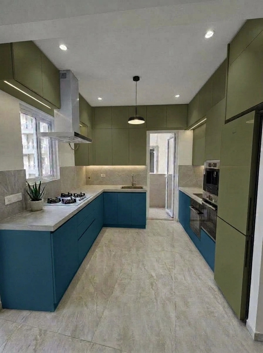 Minimalism Kitchen design — interior photo by GenRoom AI