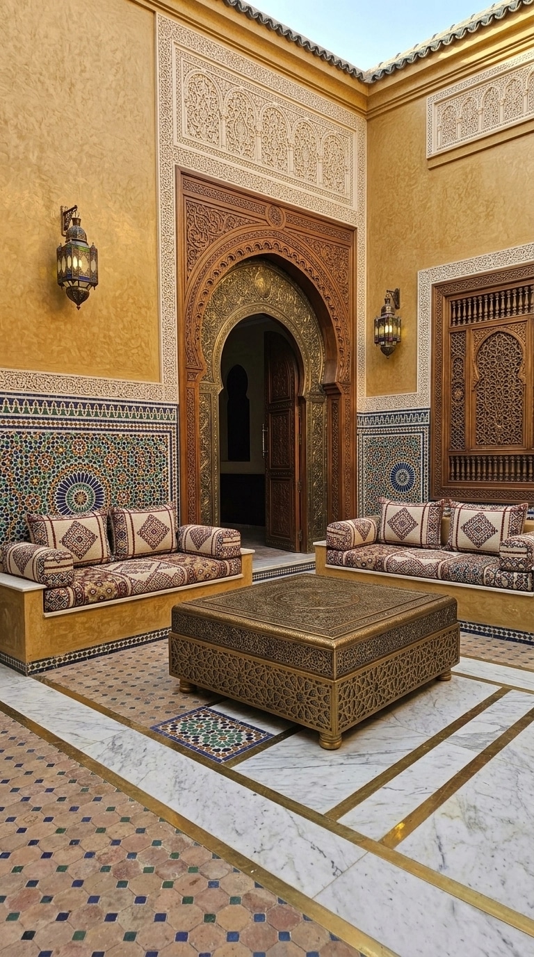 Interior design in Arabian / Moroccan style — Facade by GenRoom AI