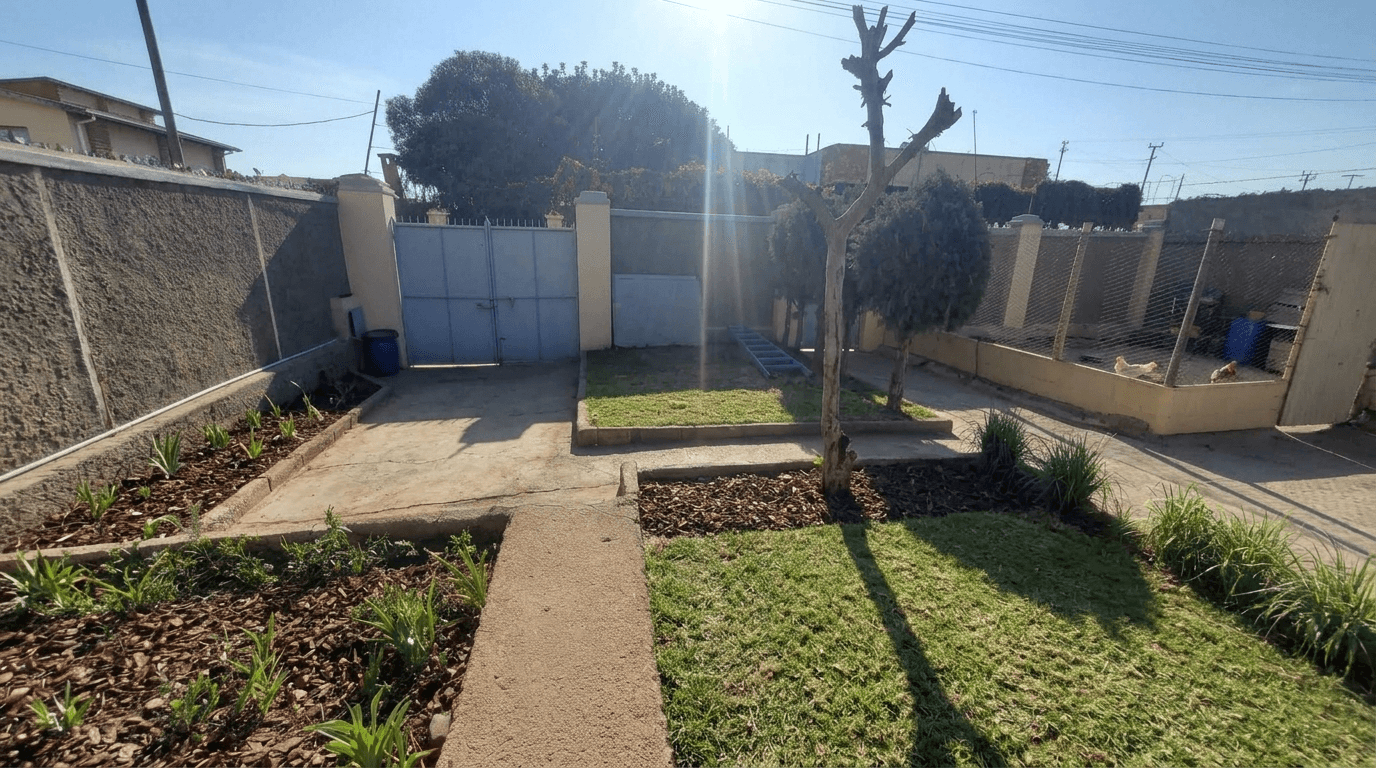 Yard design in no_style style — photo by GenRoom AI