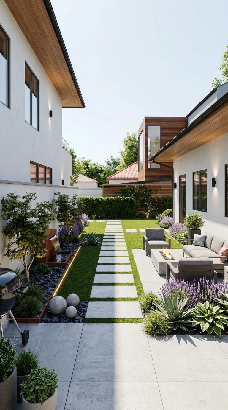 Contemporary Yard Yard design — yard photo by GenRoom AI