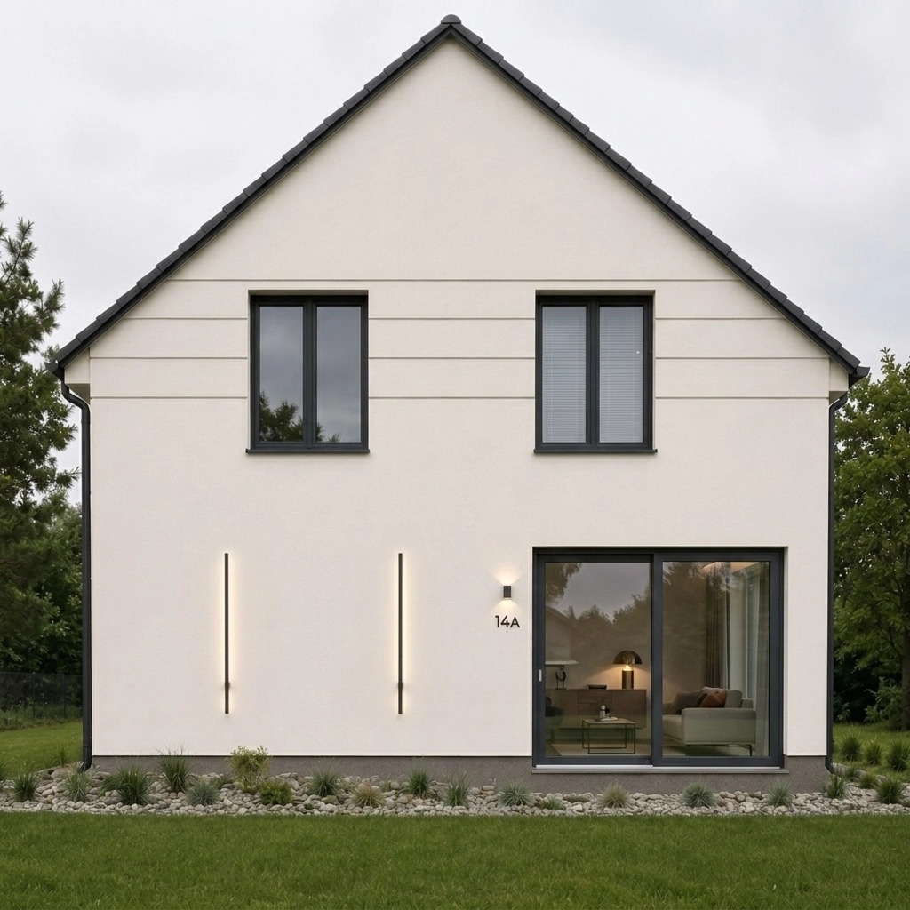 Contemporary Facade Facade design — facade photo by GenRoom AI