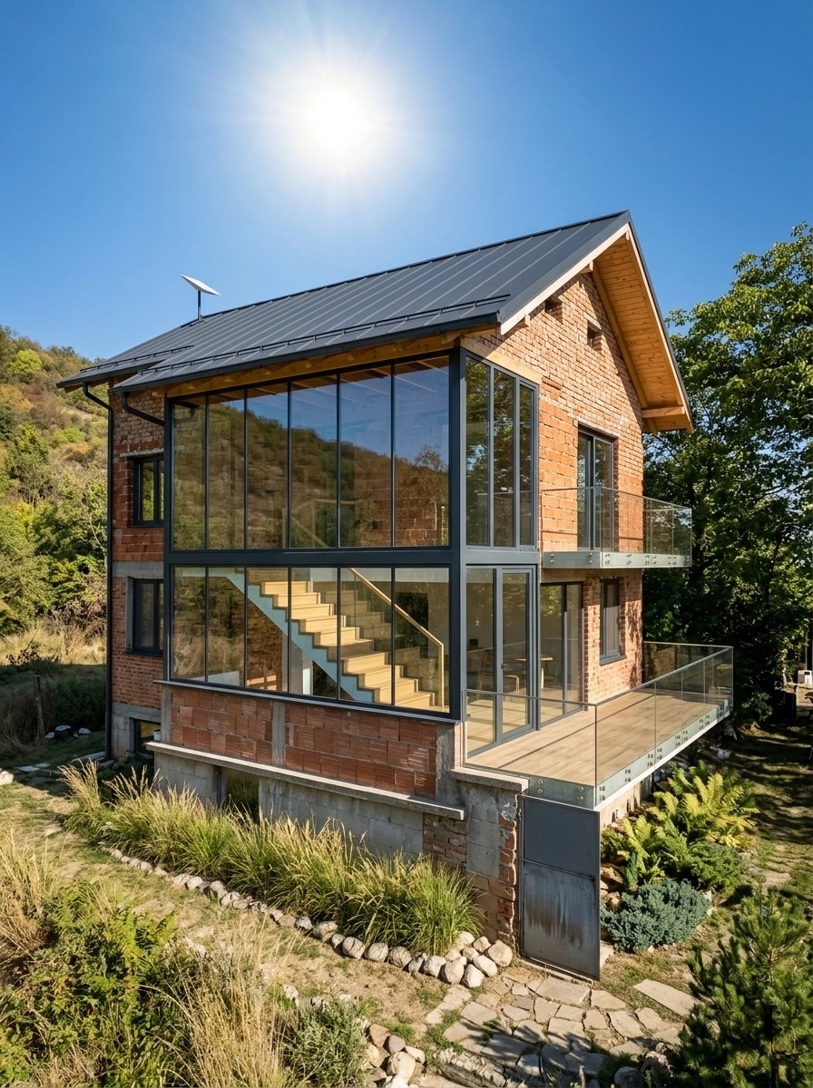 Scandinavian Facade Facade design — facade photo by GenRoom AI